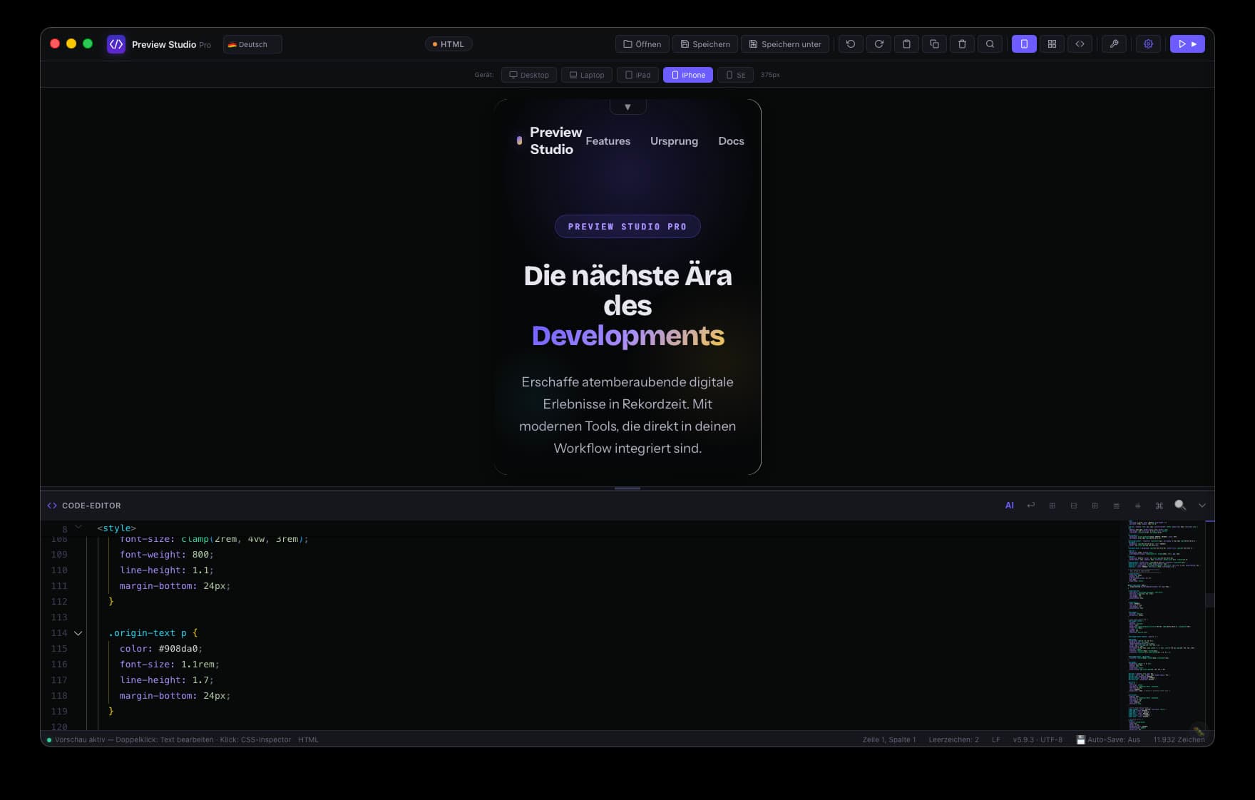 Geräte-übergreifende Ansicht (4/5)
